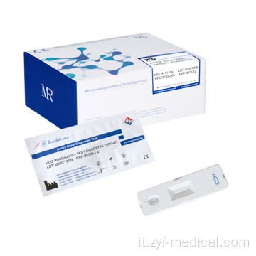 Cassetta di test di gravidanza HCG ad alta precisione medica